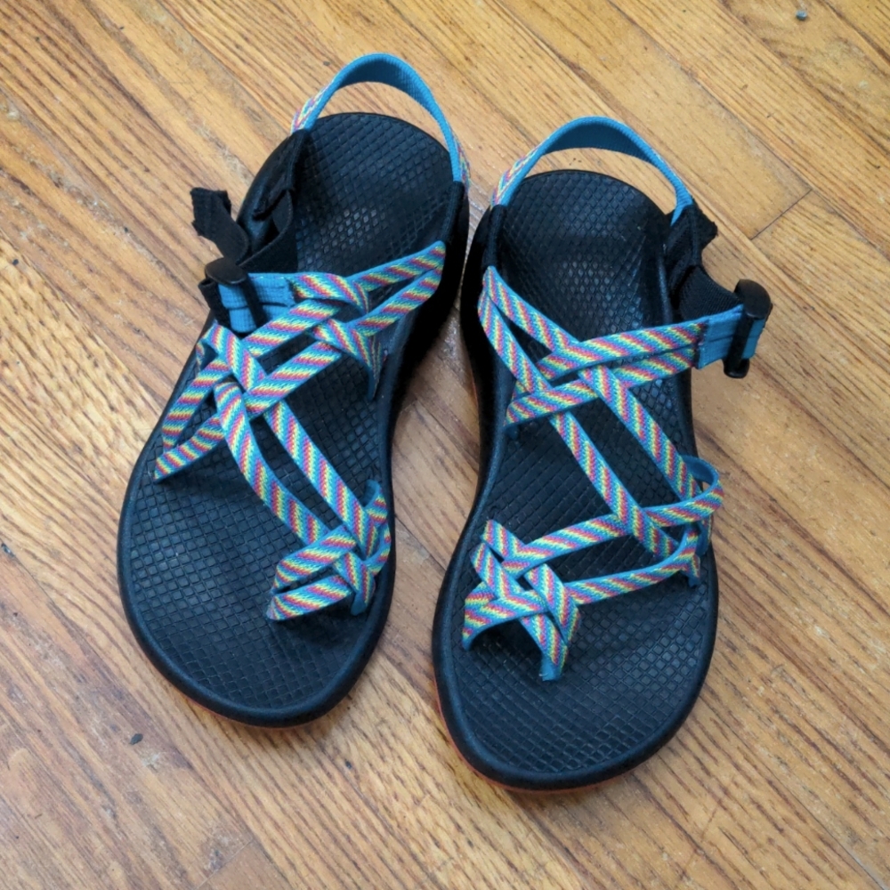 Chaco Model J102042 ZX/2 Strappy Rainbow Sandals